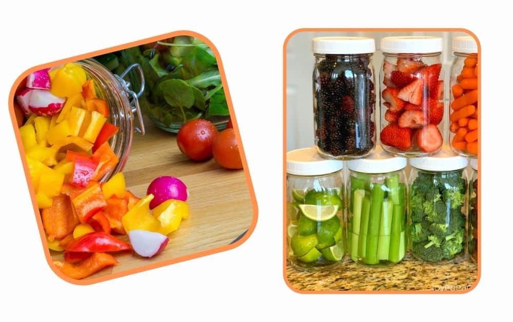 przechowywanie warzyw w słoikach, meal preparaty warzywa