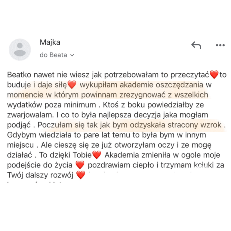 opinia Maja Akademia Mojenawierzchu