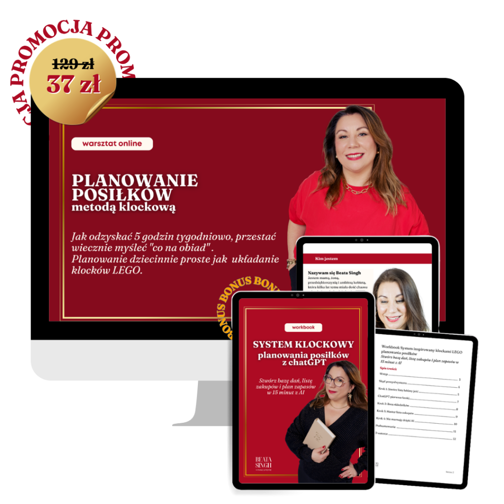 warsztat planowanie posiłków lego