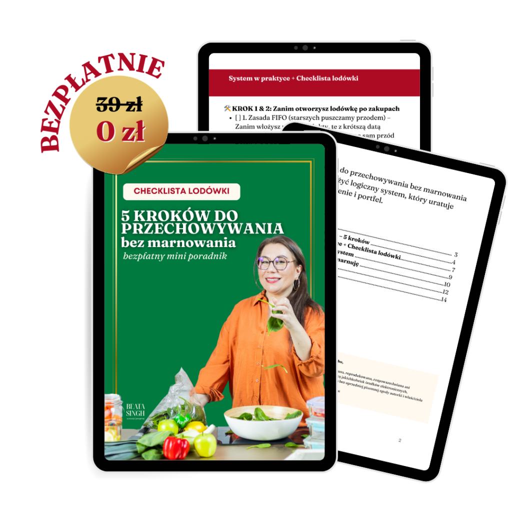 checklista lodowki przechowywanie